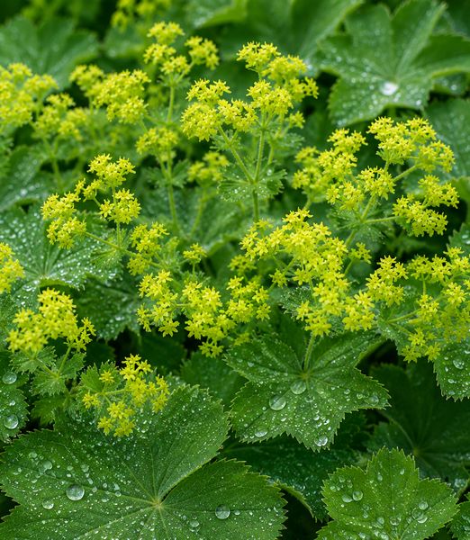 Alchemilla mollis 'Irish Silk'